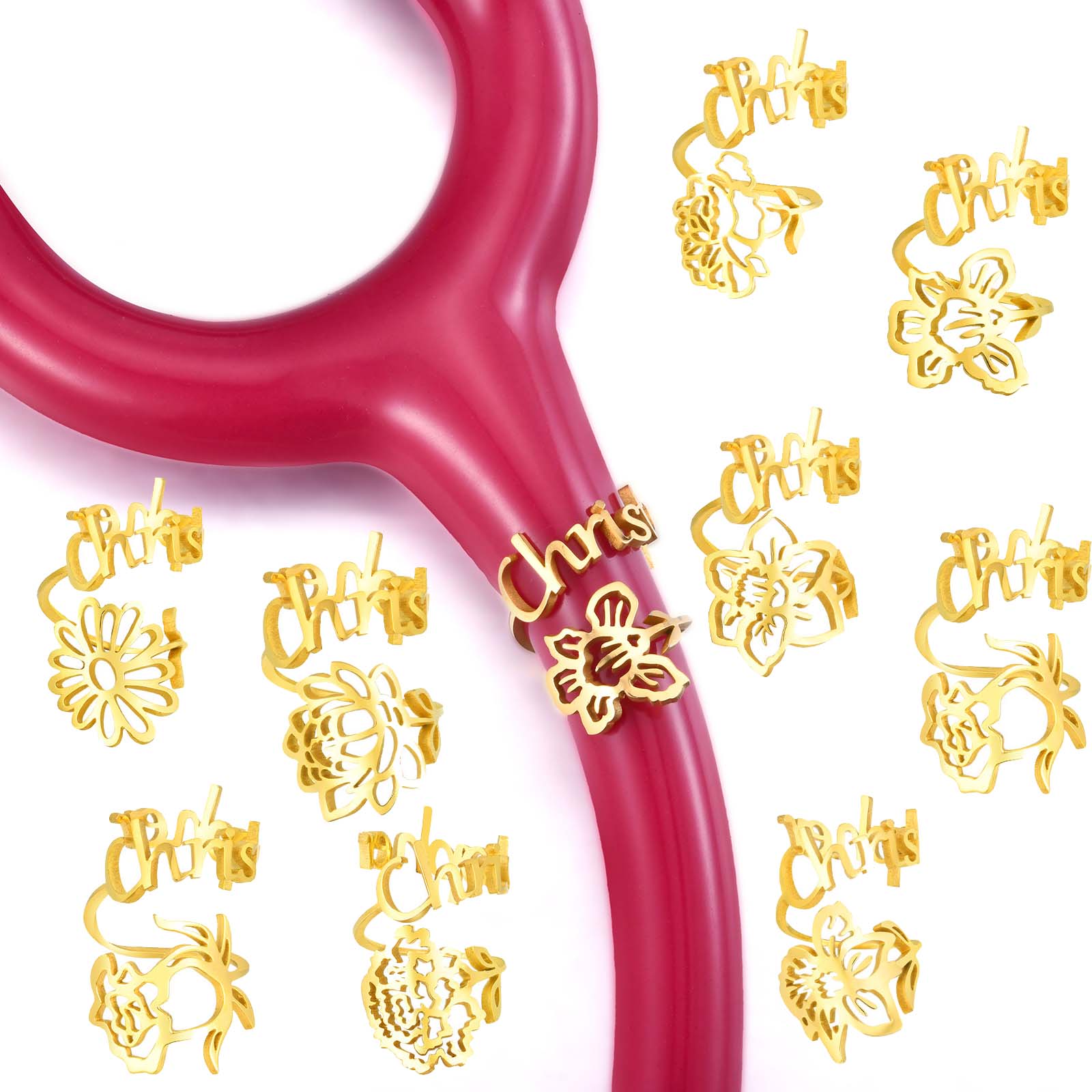 Stethoscope - 1-12 New Months Personalized Stethoscope Name