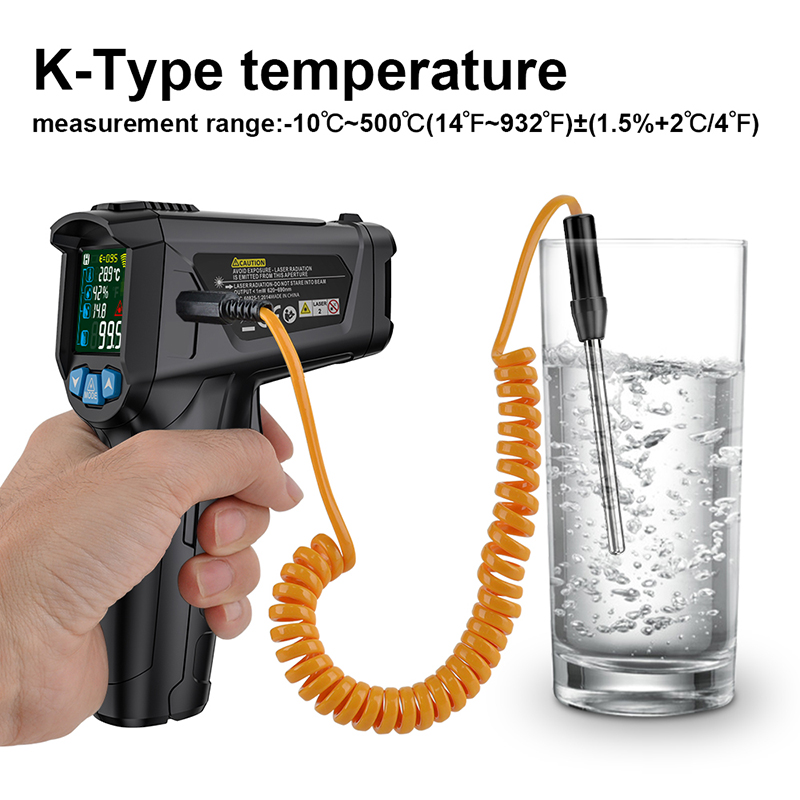 Digital Industrial Infrared Th - Thermometer Digital recension och pris