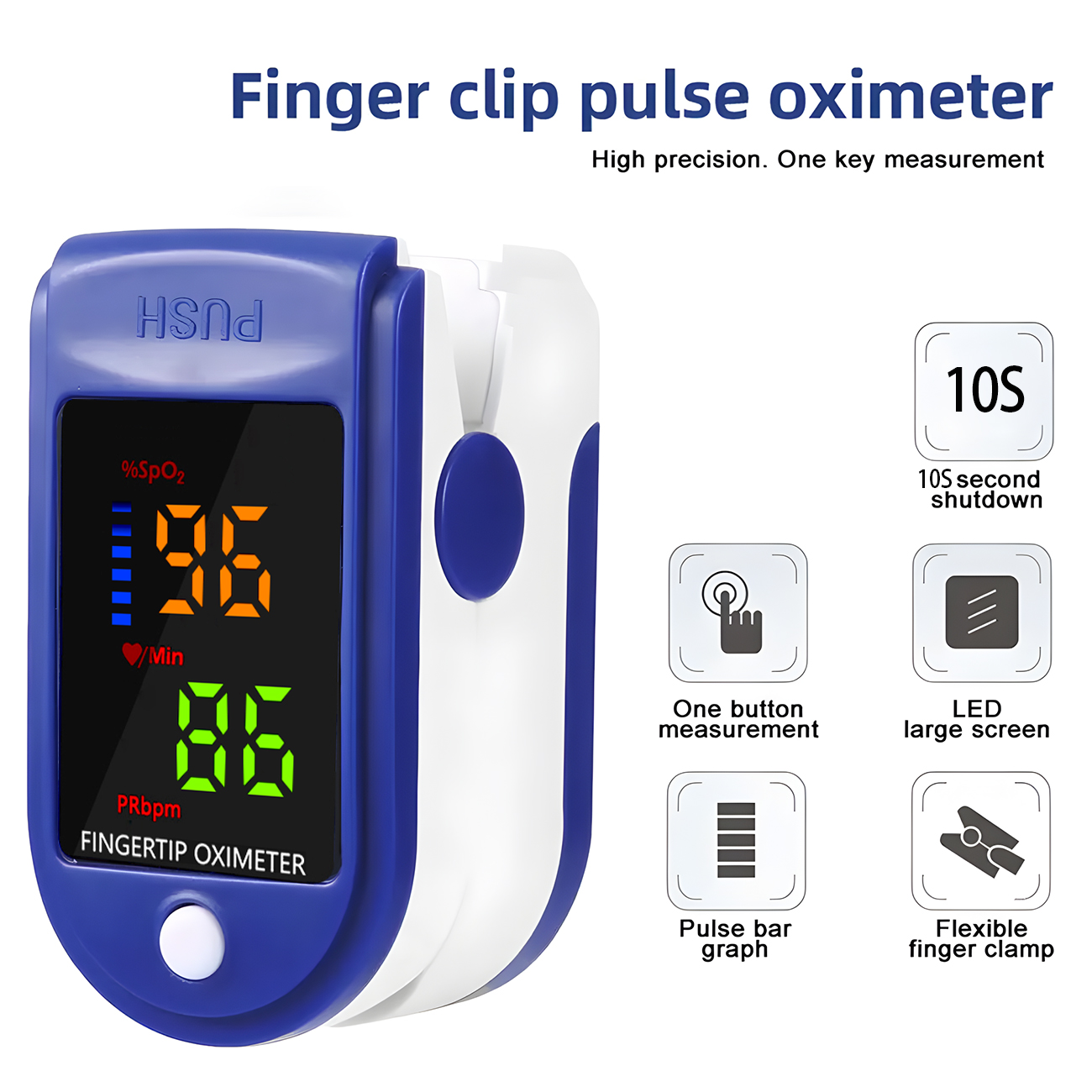 Digital Infrared Thermometer F - Pulse Oximeter recension och pris