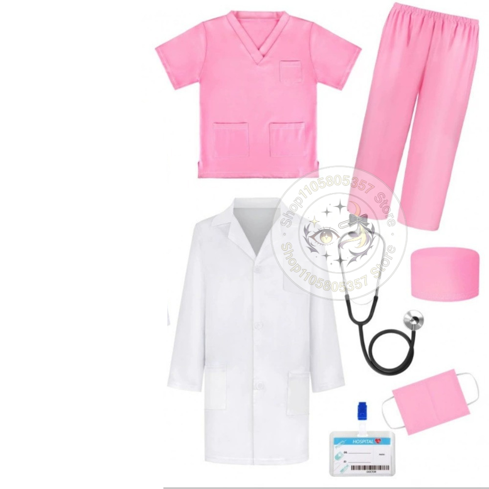 Doctor Role Play Costume White - Stethoscope recension och pris
